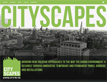 Tablet Screenshot of cityscapes.org.uk